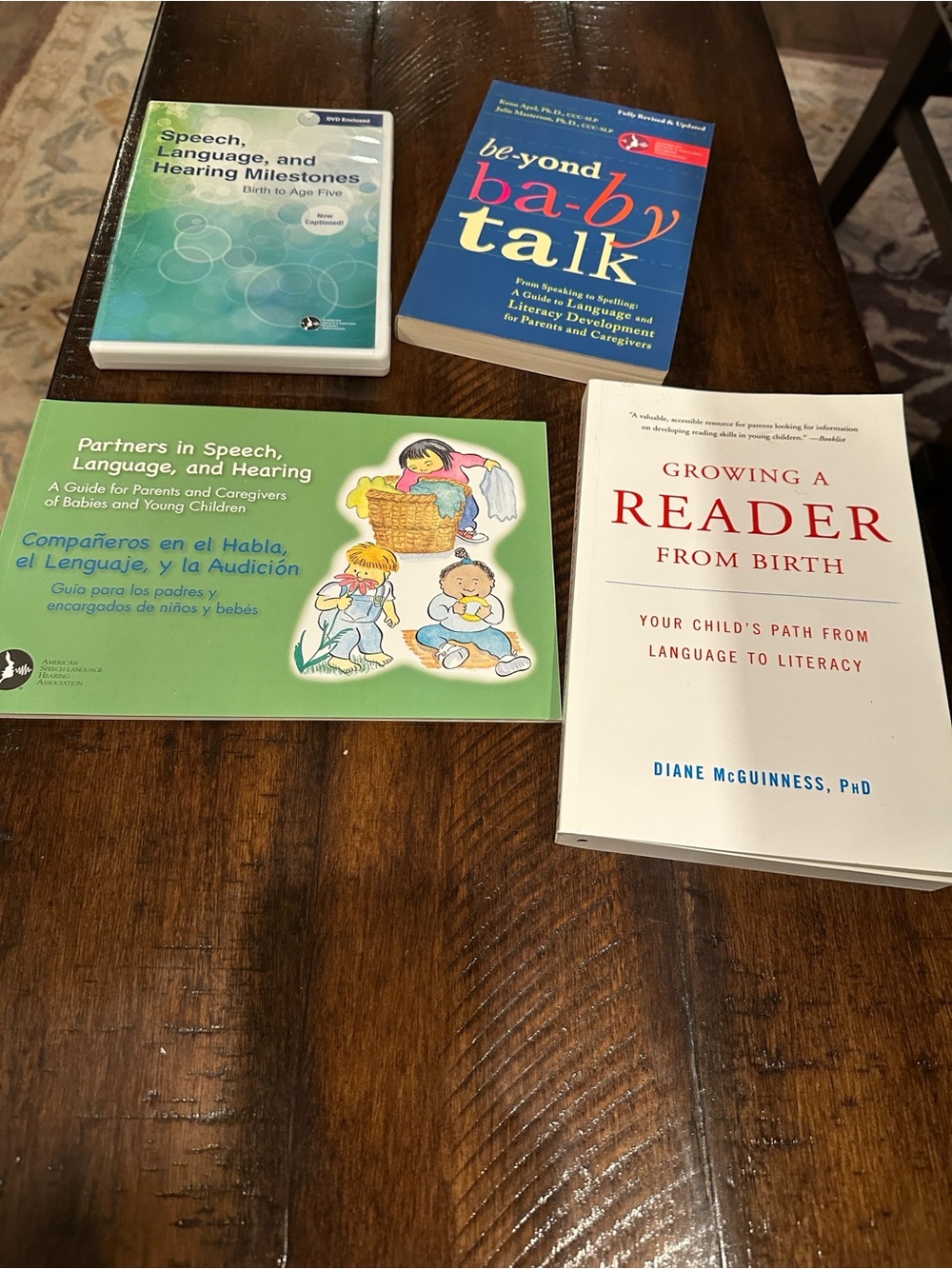 Speech and Language Development Book & DVD Set Beyond Baby Talk Book